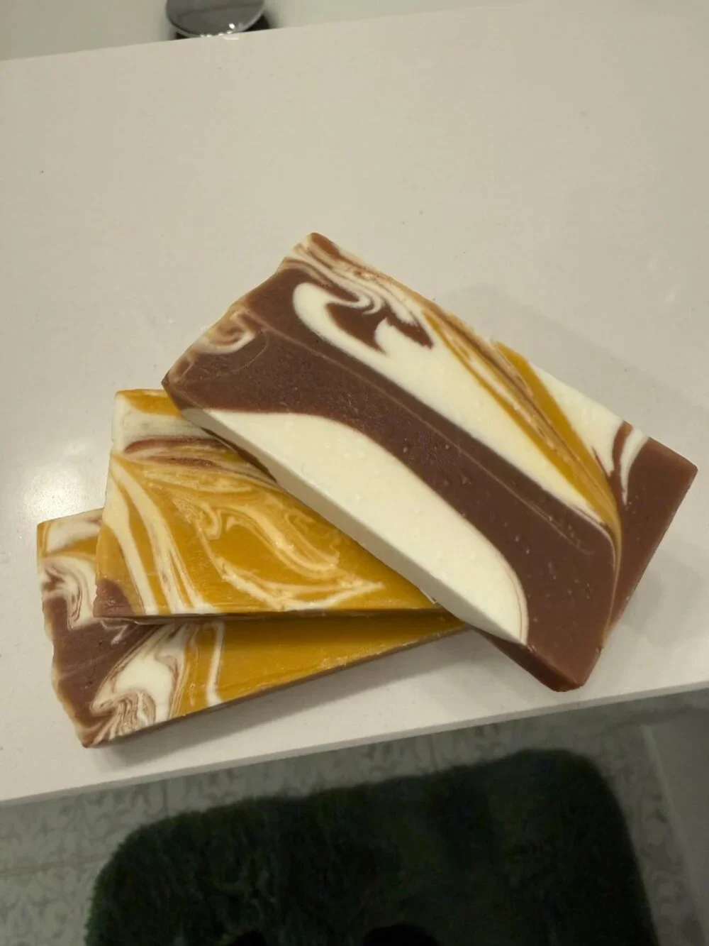 Scented Bar Soap in Organza Silk Pouch Plant-Based Nourishing Moisturizing